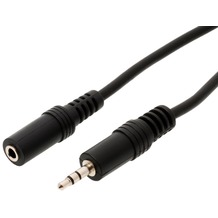DeLock Kabel Audio Klinke 3,5 mm Stecker Buchse 3m
