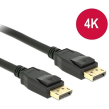 DeLock Kabel DisplayPort 1.2 St. &gt; DisplayPort St. 3 m schwarz