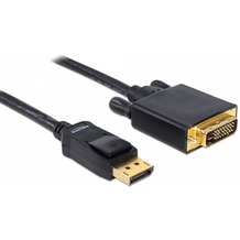 DeLock Kabel Displayport > DVI24+1 St/St 2m DL