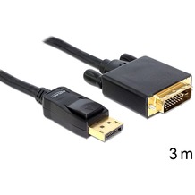 DeLock Kabel Displayport > DVI 24+1 St/St 3m