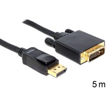 DeLock Kabel Displayport > DVI 24+1 St/St 5m