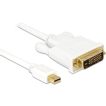 DeLock Kabel Displayport mini Stecker > DVI 24pin Stecker 2m