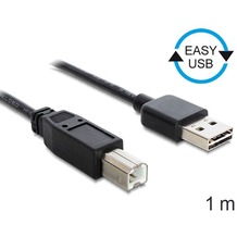 DeLock Kabel EASY USB 2.0-A > B Stecker/Stecker