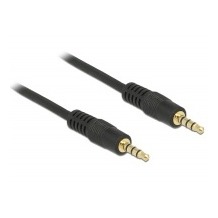 DeLock Kabel Klinke 4 Pin 3,5 mm Stecker > Stecker IPhone 1,
