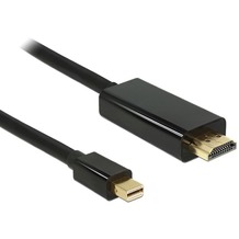 DeLock Kabel mini DisplayPort 1.2 Stecker > HDMI-A Stecker