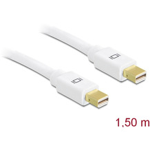 DeLock Kabel Mini Displayport 1.2 Stecker > Mini Displayport Stecker 4K 1,5 m