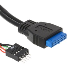 DeLock Kabel USB3.0 PinHeader Bu>USB2.0 PinHeader Stecker