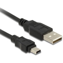 DeLock Kabel USB 2.0-A > mini USB 5Pin 3 m