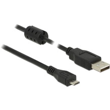 DeLock Kabel USB 2.0 A Stecker > USB 2.0 Micro-B St. 0,5 m