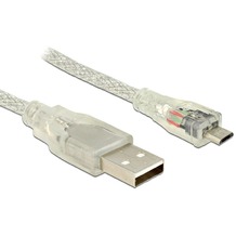 DeLock Kabel USB 2.0 A Stecker >USB 2.0 Micro-B Stecker 1,0m