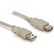 DeLock Kabel USB 2.0 Verlängerung A/A 3m