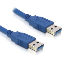 DeLock Kabel USB 3.0-A Stecker/Stecker 0,5m