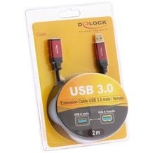 DeLock Kabel USB 3.0-A Verlängerung Stecker/Buchse Premium