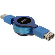 DeLock Kabel USB 3.0 Verlängerung mit Aufroll funktion
