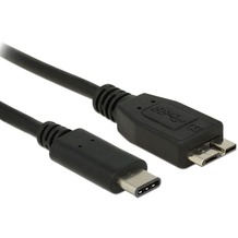 DeLock Kabel USB 3.1 USB Type-C St. >USB Micro-B St. 0,5 m