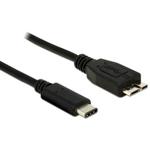 DeLock Kabel USB Type-C Stecker > USB Micro-B Stecker 1,0 m