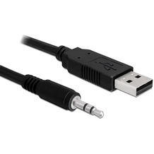 DeLock Konverter USB 2.0 Stecker > Seriell-TTL 3,5mm Klinke