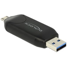 DeLock Micro USB OTG Card Reader + USB 3.0 A Stecker