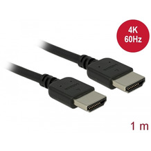 DeLock Premium HDMI Kabel 4K 60 Hz 1 m