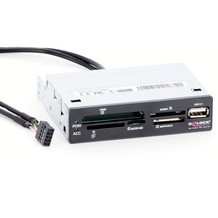 DeLock USB 2.0 CardReader 3,5" 43 in 1 + 1x USB 2,0 Port