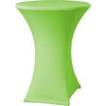 Dena Stehtischhusse Samba D2 grün hell mit Tischplattenbezug Ø 70 cm