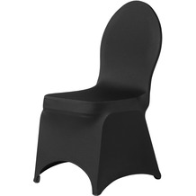 Dena Stuhlüberzug Brilliant, schwarz inklusive 4 Stuhlfüssen