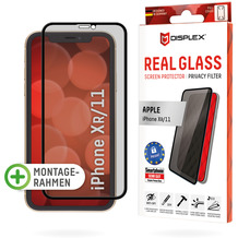 Displex Real Glass FC Privacy for iPhone 11/XR transparent