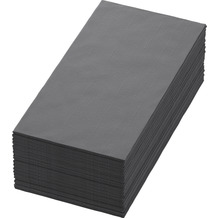 Duni Bio-Dunisoft-Servietten granite grey 40 x 40 cm 1/8 Buchfalz 60 Stück