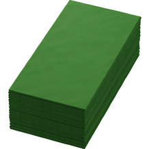Duni Bio-Dunisoft-Servietten leaf green 40 x 40 cm 1/8 Buchfalz 60 Stück