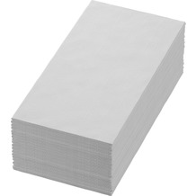 Duni Bio-Dunisoft-Servietten weiß 40 x 40 cm 1/8 Buchfalz 60 Stück