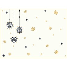 Duni Dunicel-Tischsets Snowflake Necklace White 30 x 40 cm 100 Stück