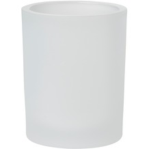Duni Kerzengläser für Nachfüller und Teelichte Flexible 100 x 80 mm Flexible, frosted Glas 1 Stück