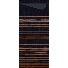 Duni Serviettentaschen Sacchetto® Tissue Brooklyn Black 190 x 84 mm 100 Stück