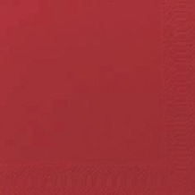 Duni Dunisoft-Servietten 20 x 20 cm 1/4 Falz rot, 180 Stück