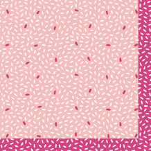 Duni Servietten Tissue Rice Pink 24 x 24 cm 20 Stück