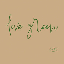 Duni Soft-Servietten 20 x 20 cm, 1/4-Falz, Motiv Love Green 180 Stück