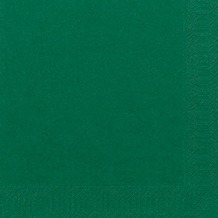 Duni Tissue Servietten dunkelgrün 33 x 33 cm 50 Stück