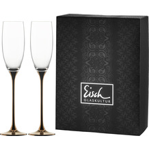 Eisch Champagner Exklusiv Sektglas 500/92 kupfer - 2 Stück im Geschenkkarton