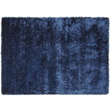 ESPRIT Hochflor-Teppich New Glamour ESP-3303-13 jeansblau 70 x 140 cm