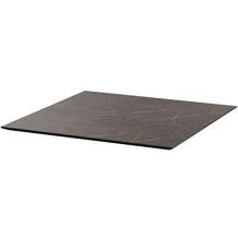 Essentials HPL Tischplatte Midnight Marble 70x70 cm