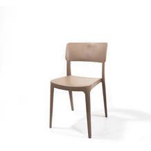 Essentials Wing Chair Sand Beige, Stapelstuhl Kunststoff