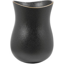Fink Living Vase Opera - schwarz - H. 26cm x B. 17cm x D. 17cm