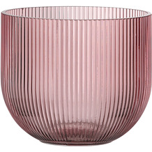 Fink Living Vase, Windlicht SOLARI - rose - H.13,5cm x B.16cm x D.16cm