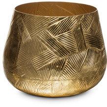 fleur ami Annaba - Vase, 24/20 cm,  gold, aluminium