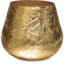 fleur ami Annaba - Vase, 32/30 cm,  gold, aluminium