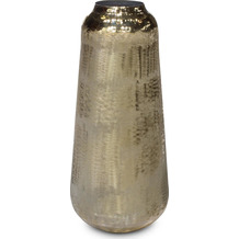 fleur ami Larisa - Vase, 29/65 cm, champagner-gold, aluminium
