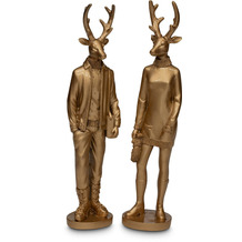 fleur ami Mr.Stag & Ms. Stag gold