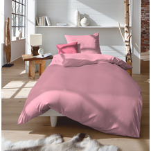Fleuresse Bettwäsche Garnituren Colours pink 240x220 +  2 x 80x80