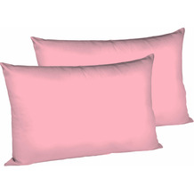 Fleuresse Kissenhülle Doppelpack Colours pink 40x60