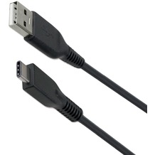 Fontastic Datenkabel USB 2.0 A <> Typ-C 1.00m schwarz
